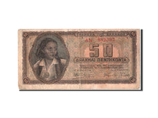 Greece, 50 Drachmai, 1943, KM #121a, 1943-02-01, VF(20-25), AN882303