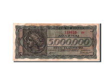 Banknote, Greece, 5,000,000 Drachmai, 1944, 1944-07-20, EF(40-45)
