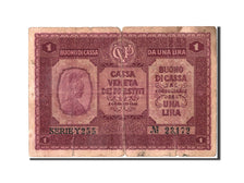 Italie, 1 Lire type Buono Di Cassa