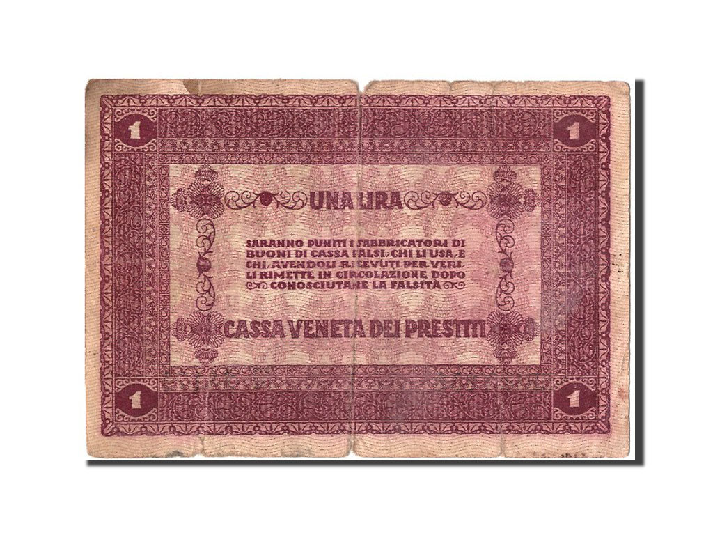 Italie, 1 Lire type Buono Di Cassa