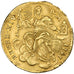 Vatican, Zecchino, 1743, Roma, AU(50-53), Gold, 3.31