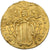 Vatican, Zecchino, 1743, Roma, AU(50-53), Gold, 3.31