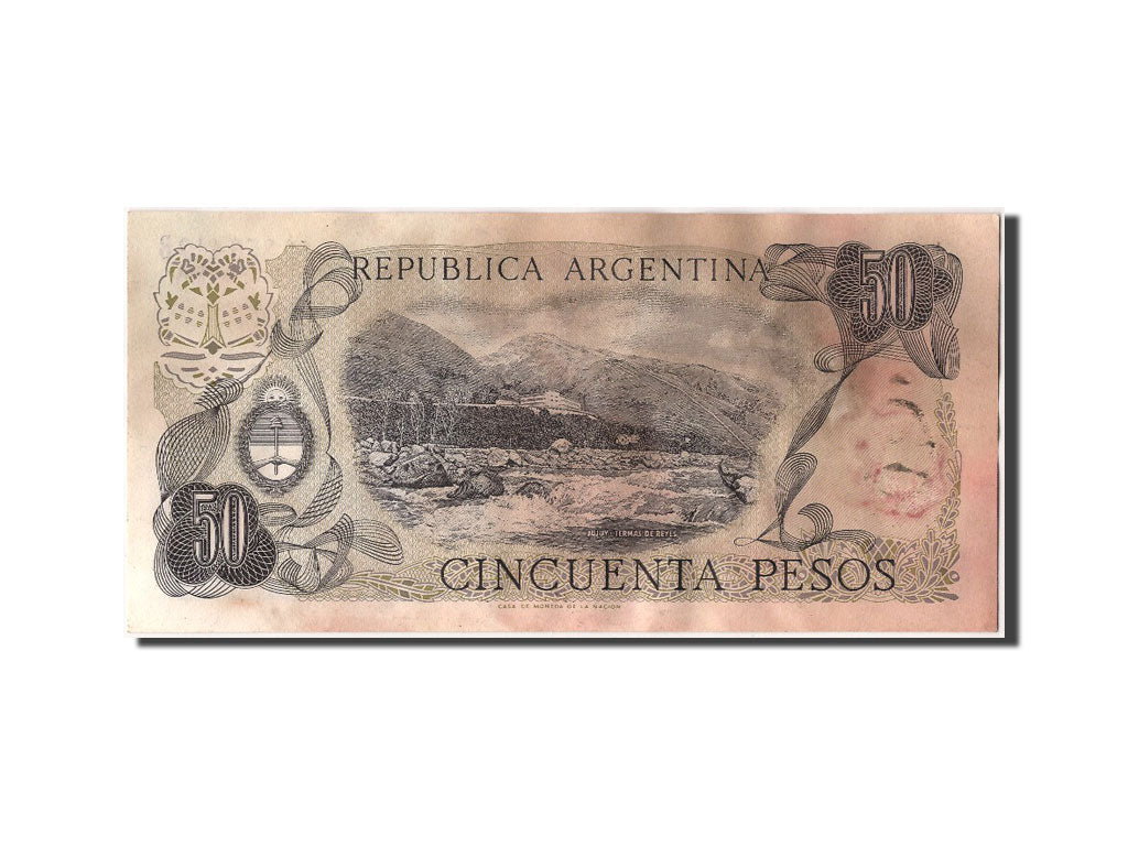 Argentina, 50 Pesos, KM #301a, EF(40-45), 61259412B