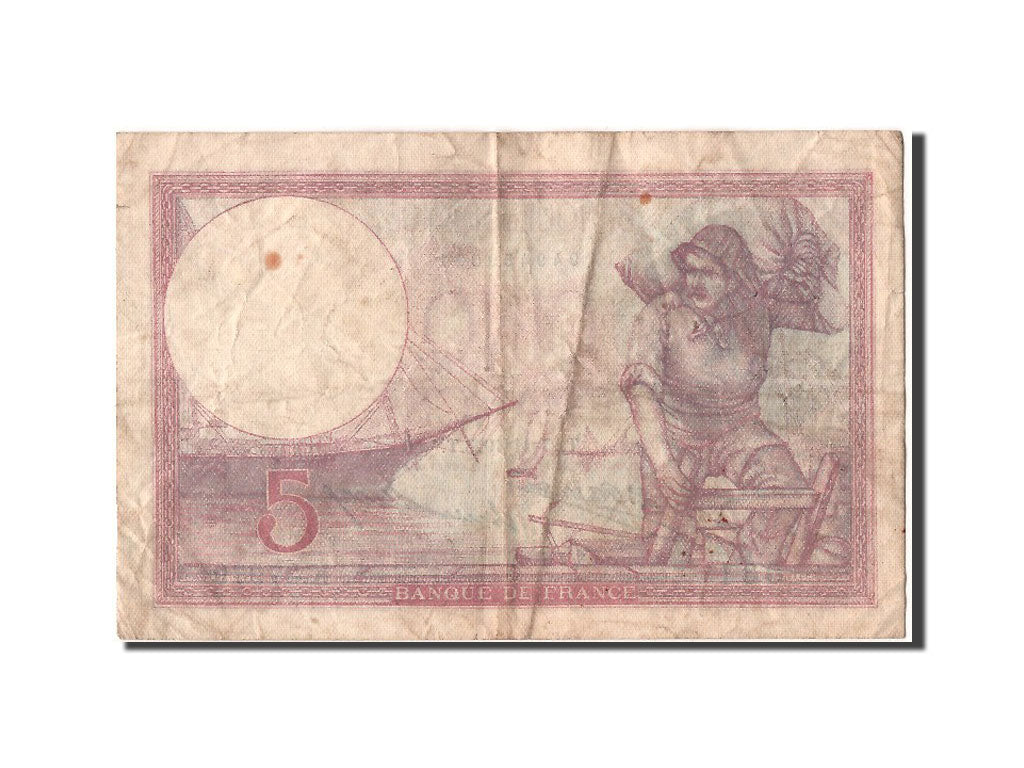 Banknote, France, 5 Francs, 5 F 1917-1940 ''Violet'', 1928, 1928-11-27