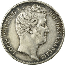 Coin, France, Louis-Philippe, Franc, 1831, La Rochelle, AU(50-53), Silver