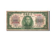 Banknote, China, 5 Dollars, 1930, VF(30-35)