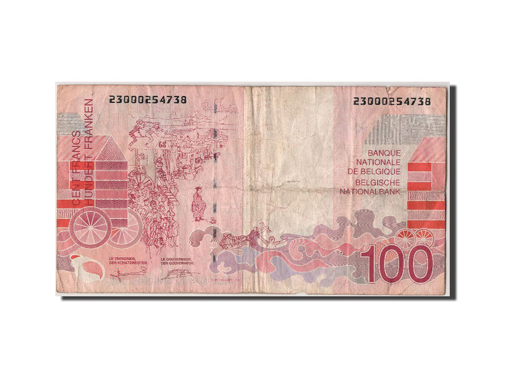 Belgium, 100 Francs, KM #147, VF(30-35), 23000254738