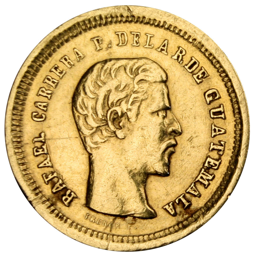 Guatemala, Rafael Carrera, 4 Reales