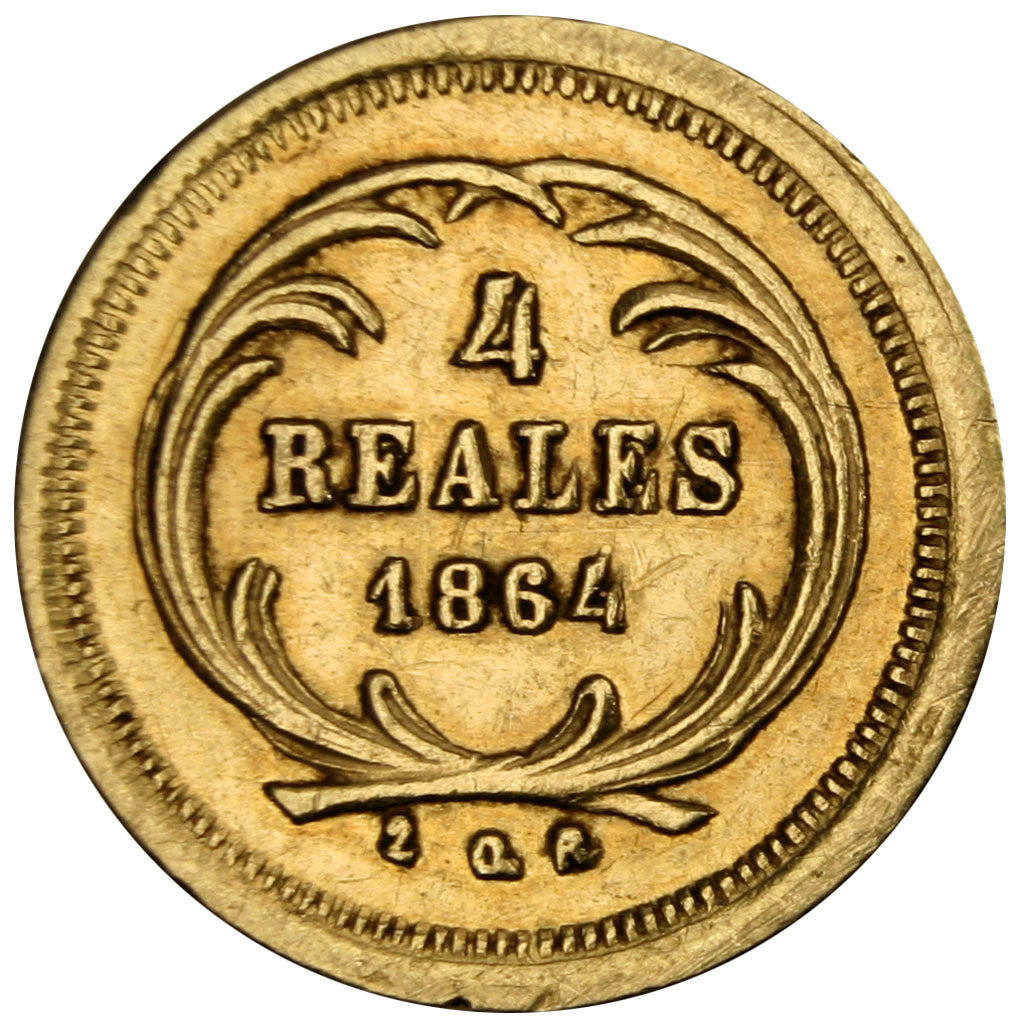 Guatemala, Rafael Carrera, 4 Reales