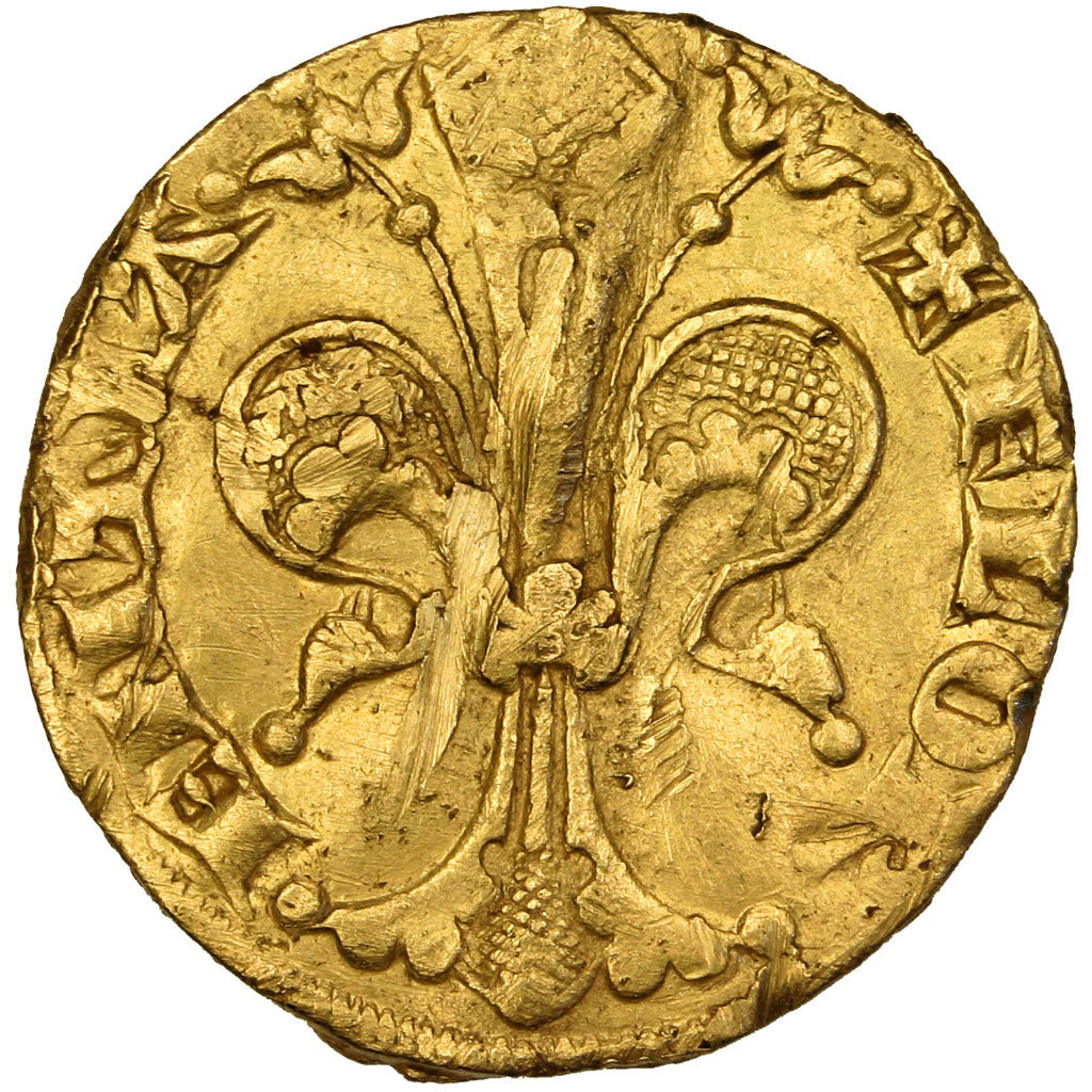 Italy, Florin, Florence, VF(30-35), Gold, 3.51