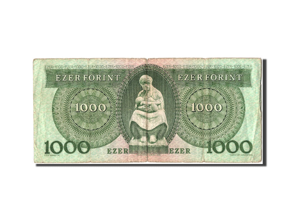 Hungary, 1000 Forint, 1983, KM #173b, 1983-11-10, VF(30-35), C63802176
