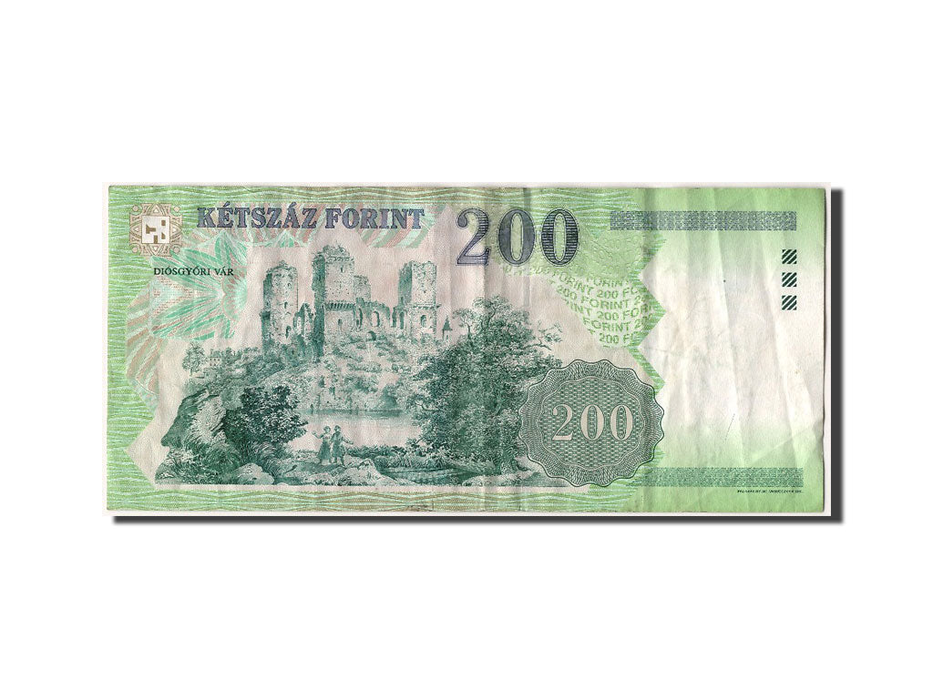 Hungary, 200 Forint, 1998, KM #178a, EF(40-45), FE3429916