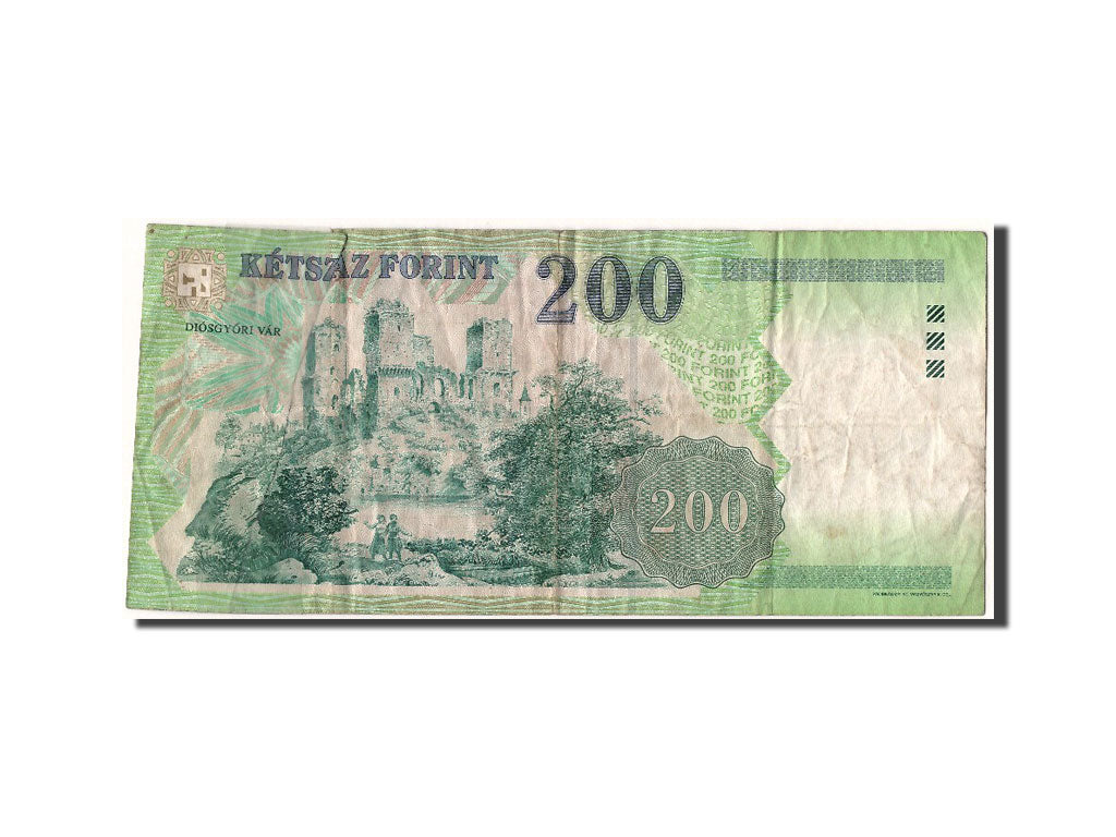 Banconote, Ungheria, 200 Forint, 1998, MB