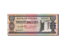 Guyana, 20 Dollars, KM #27, UNC(63), A/75 633897