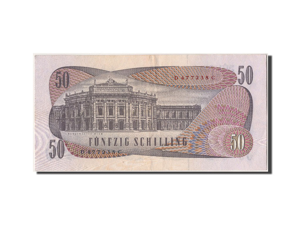 Banknote, Austria, 50 Schilling, 1970, 1970-01-02, AU(55-58)