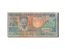 Banknote, Suriname, 5 Gulden, 1988, 1988-01-09, VF(30-35)