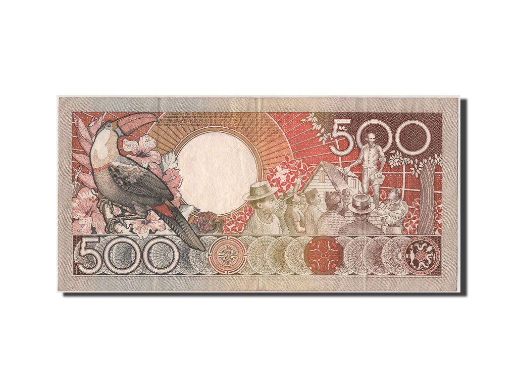 Suriname, 500 Gulden type Anton Dekom, 