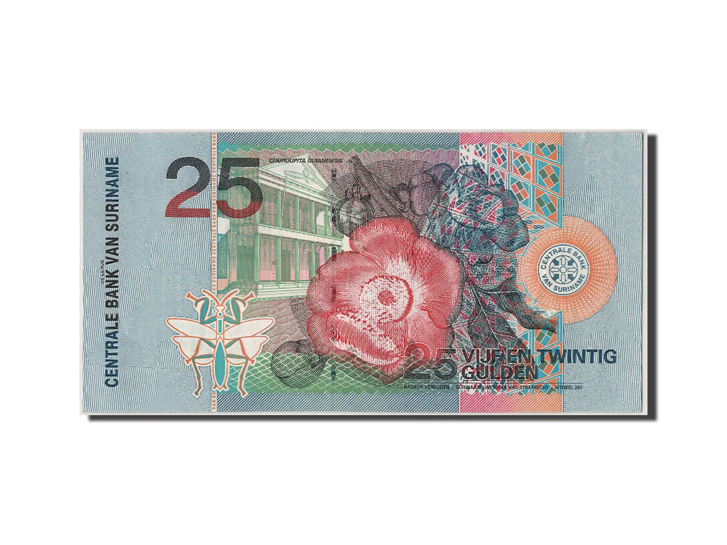 Biljet, Suriname, 25 Gulden, 2000, 2000-01-01, NIEUW
