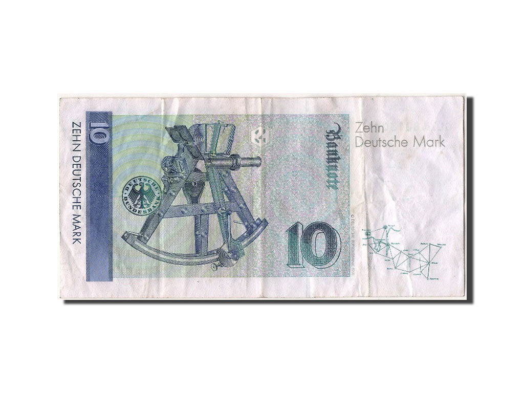 Germany - Federal Republic, 10 Deutsche Mark, 1993, KM #38c, 1993-10-01,...