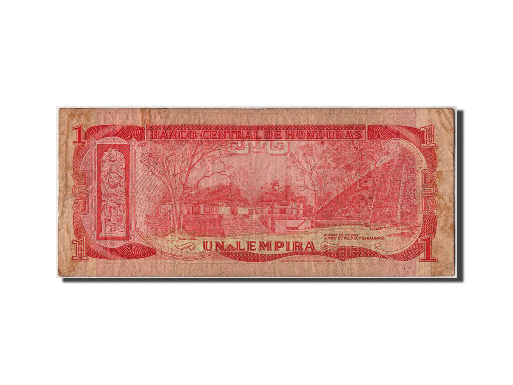 Honduras, 1 Lempira, 1978, KM #62, 1978-06-30, VF(30-35), BE4166090