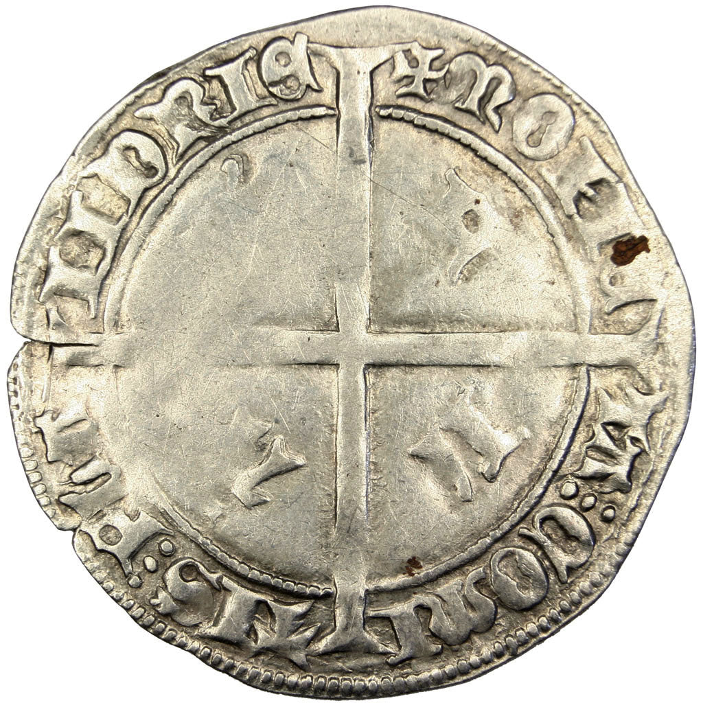 FRANCE, Double Gros, EF(40-45), Silver, Boudeau #2253, 3.54