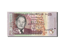 Banknote, Mauritius, 25 Rupees, 1999, AU(50-53)