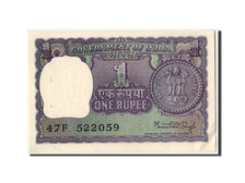 India, 1 Rupee, 1976, KM #77t, UNC(63), 47F522059