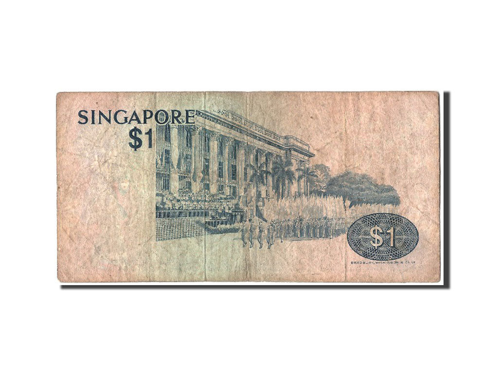 Billete, 1 Dollar, Singapur, BC