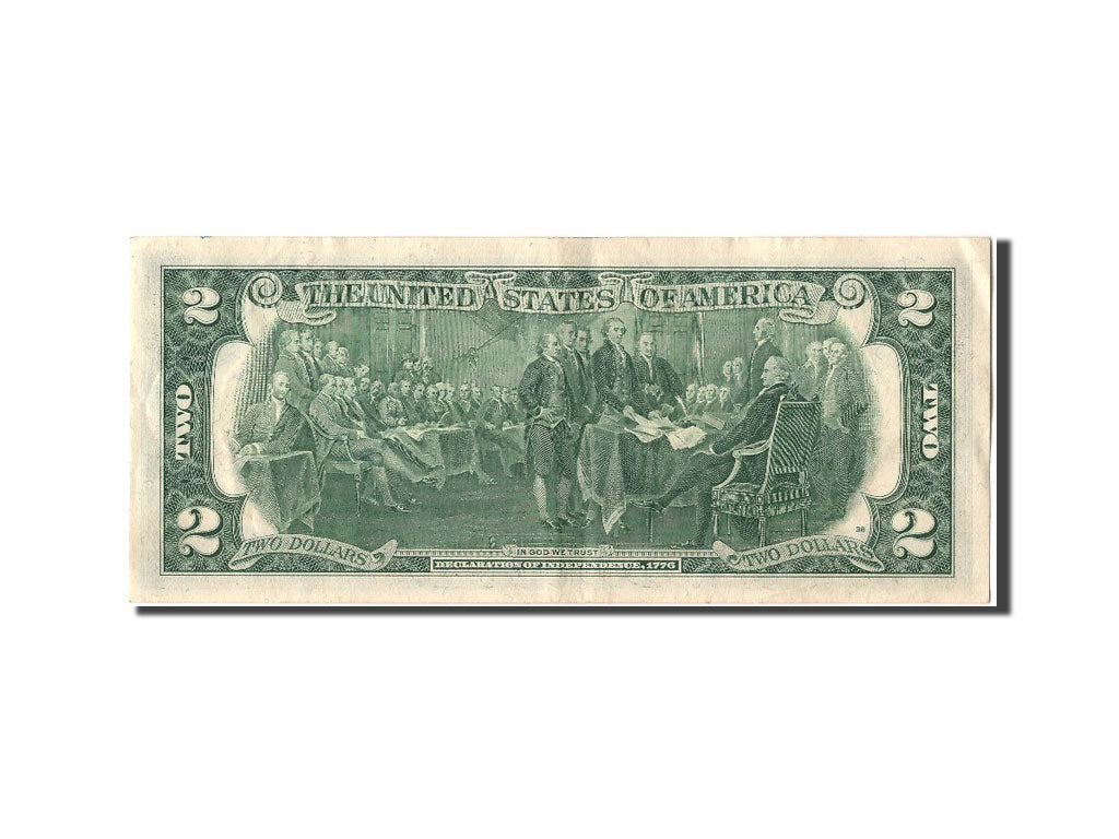 United States, Two Dollars, 1976, KM #1631, AU(55-58), E43221760A