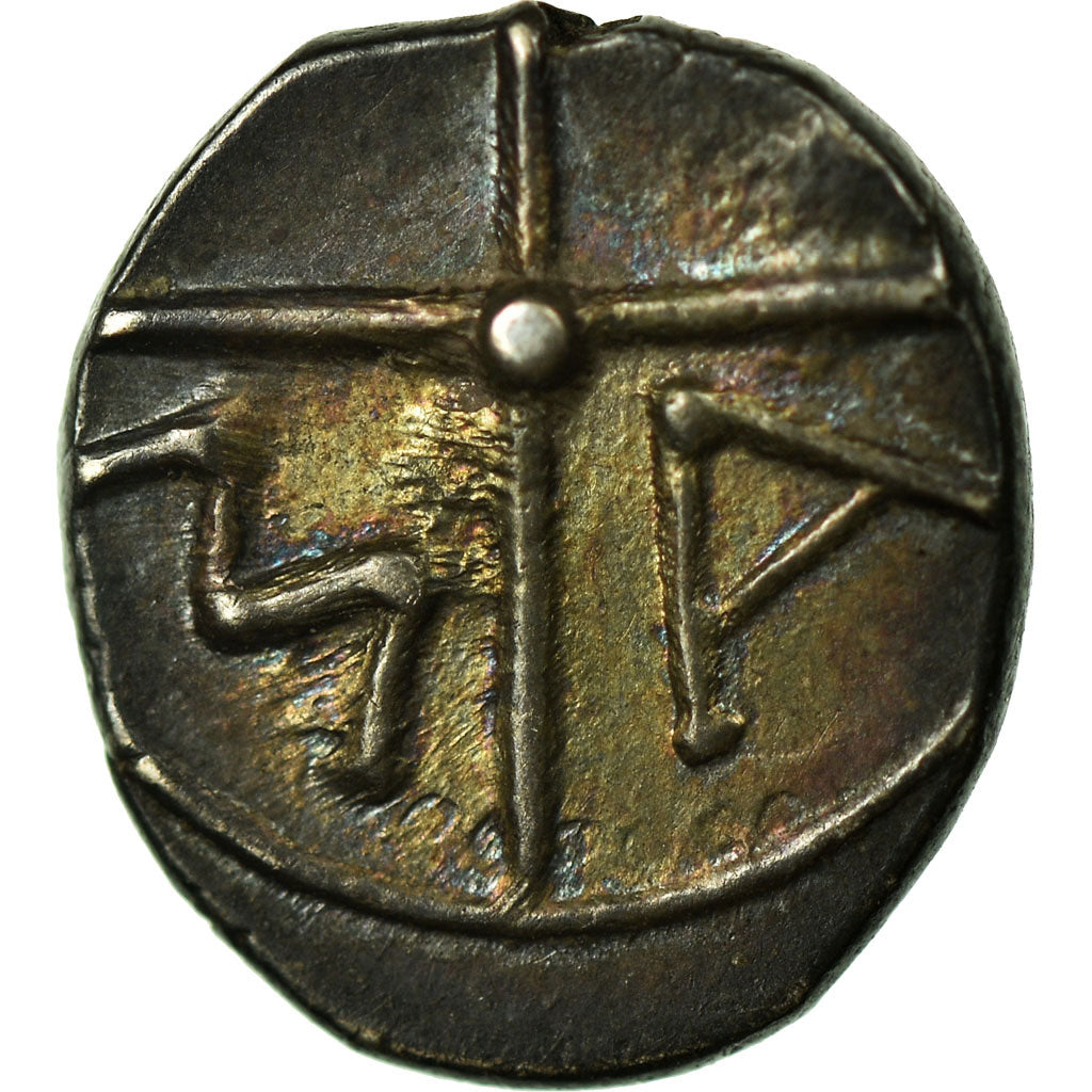 Coin, Massalia, Obol, AU(55-58), Silver
