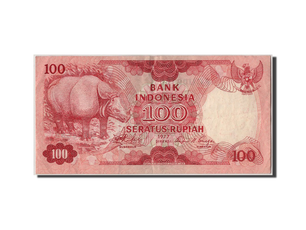 Indonesia, 100 Rupiah, 1977, KM #116, AU(50-53), PCU024688