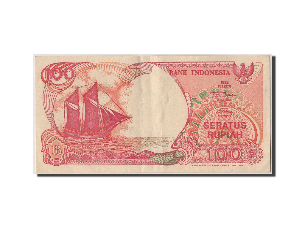 Banconote, Indonesia, 100 Rupiah, 1999, SPL-