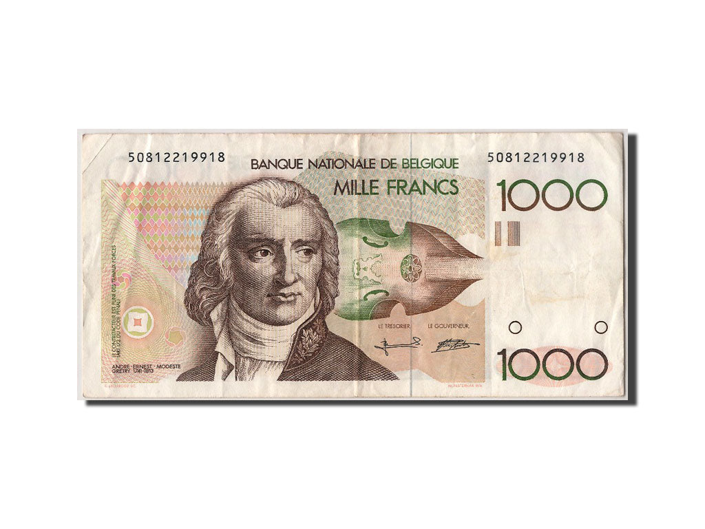 Banknote, Belgium, 1000 Francs, EF(40-45)