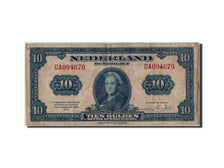 Netherlands, 10 Gulden, 1943, KM #66a, 1943-02-04, EF(40-45), DA094679