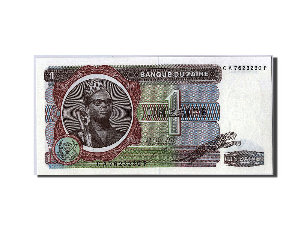 Banknote, Zaire, 1 Zaïre, 1979, 1979-10-22, UNC(65-70)