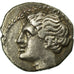 Moneta, Massalia, Obol, AU(50-53), Srebro