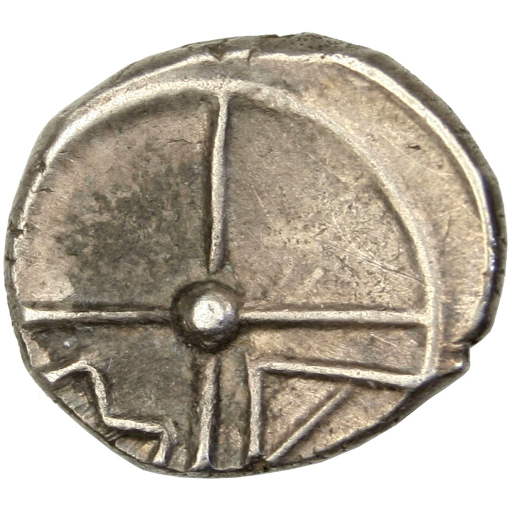 Massalia, Obol, AU(55-58), Silver, 0.68
