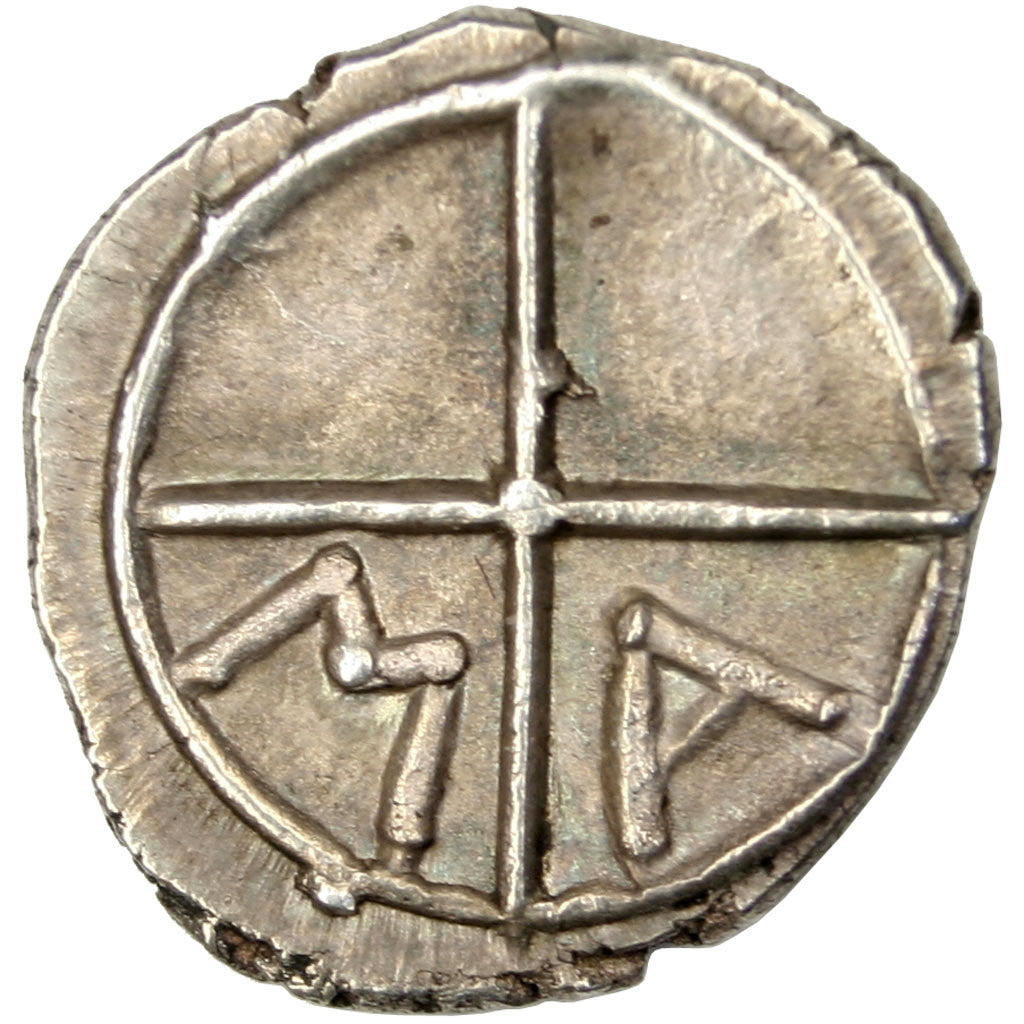 Massalia, Obol, AU(55-58), Silver, 0.71