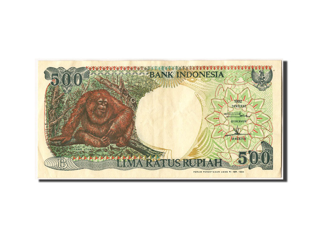 Banconote, Indonesia, 500 Rupiah, 1994, BB+