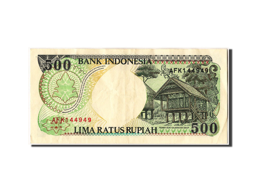Banconote, Indonesia, 500 Rupiah, 1994, BB+