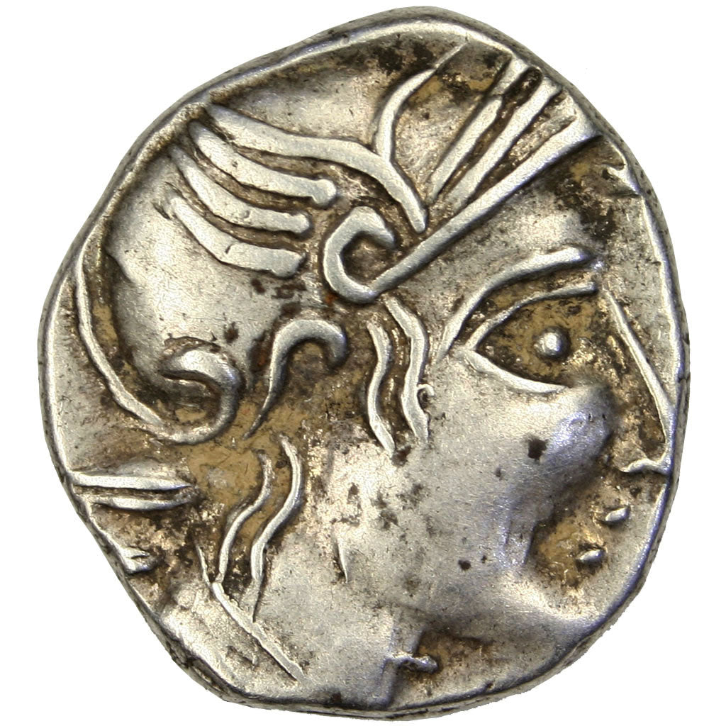 Allobroges, Denarius, AU(55-58), Silver, 1.96