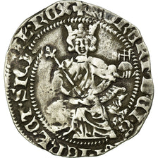 Moneta, Francja, Carlin, EF(40-45), Srebro