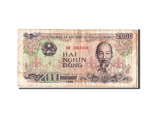 Banknot, Wiet Nam, 2000 Dông, 1988, VF(20-25)