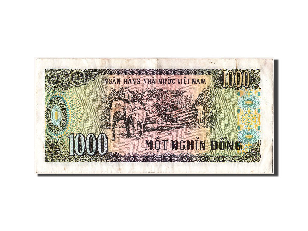 Banknote, Viet Nam, 1000 D<ox>ng, 1988, EF(40-45)
