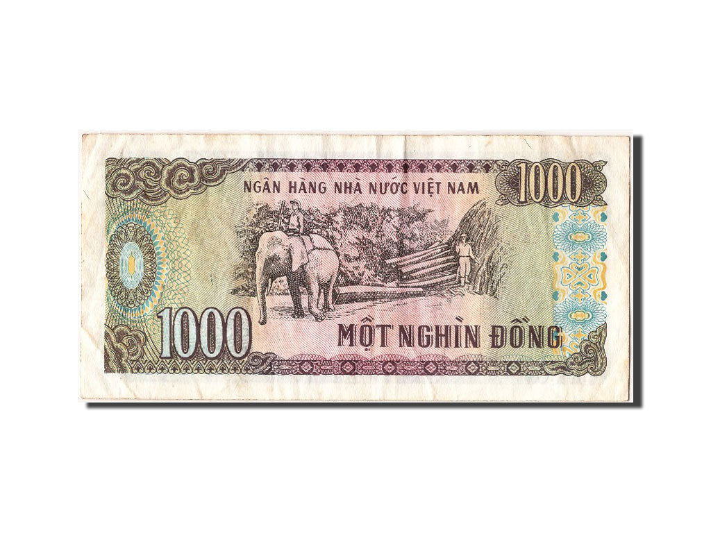 Banknote, Viet Nam, 1000 D<ox>ng, 1988, EF(40-45)
