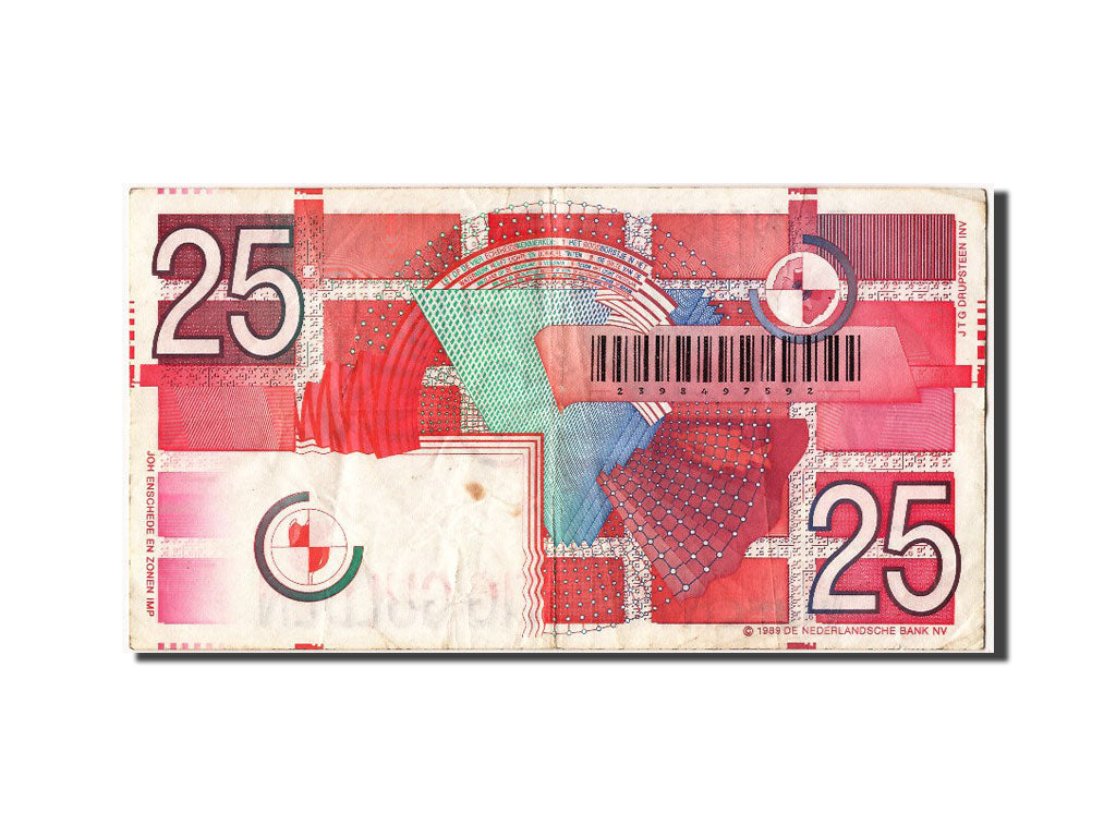 Banknote, Netherlands, 25 Gulden, 1999, 1999-04-05, EF(40-45)