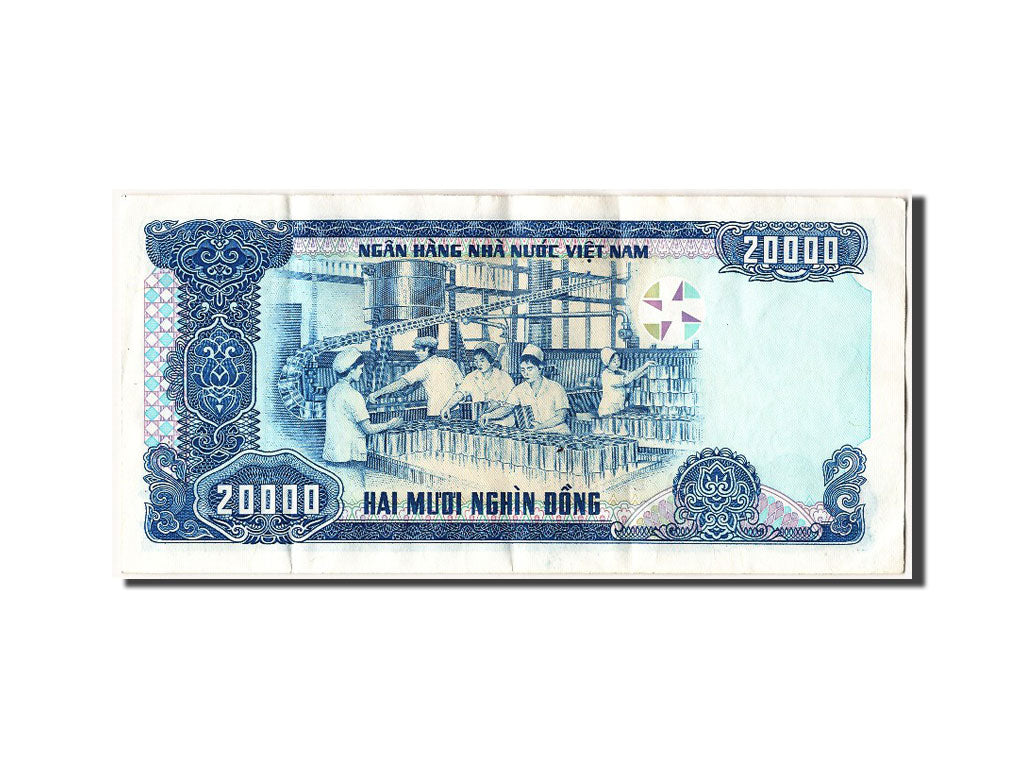 Banknote, Viet Nam, 20,000 Dông, 1991, AU(50-53)