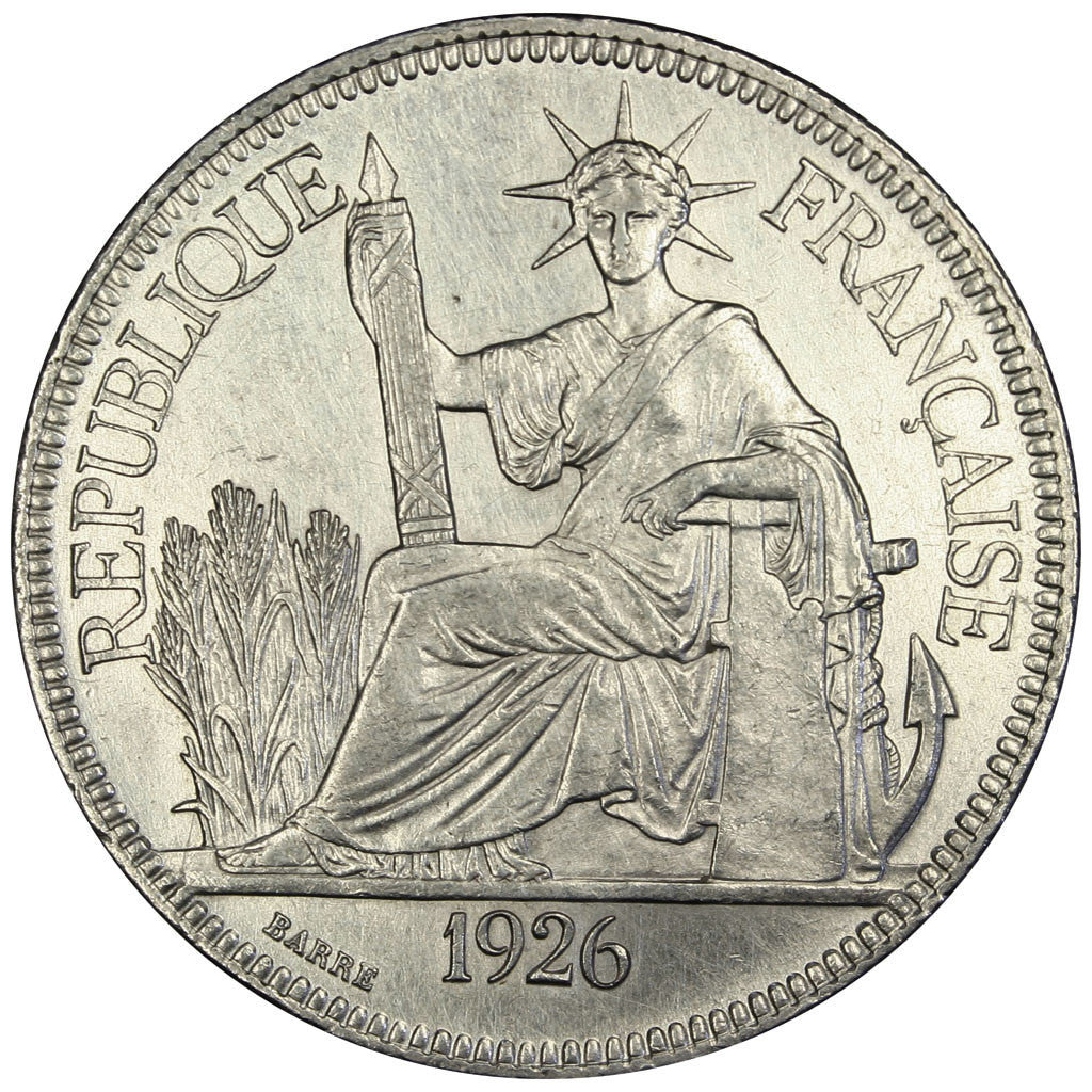 Indochine, 1 Piastre, 1926