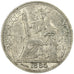 Indochine, 10 Cent, 1885, Paris, AU(55-58), Silver, Lecompte #129, 2.72