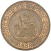 Indochine, 1 Cent, 1888, Paris, MS(60-62), Bronze, Lecompte #40, 10.01